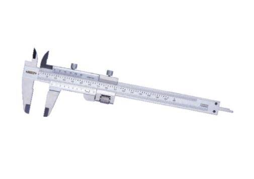 INSIZE suwmiarka analogowa 130/0,02 mm z precyzerem i śrubą 1233-130 (Zdjęcie 1)