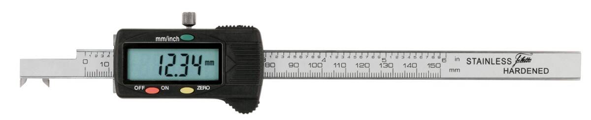 SCHUT suwmiarka elektroniczna 140/0,01 mm z drobnymi szczękami 906.386