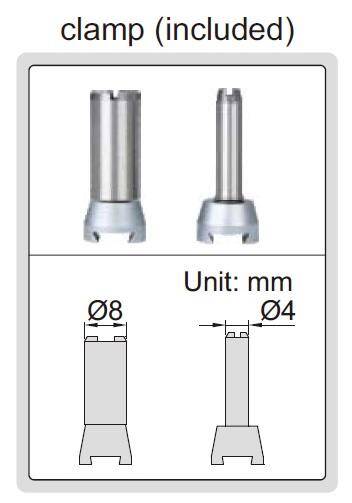 INSIZE czujnik dźwigniowo-zębaty poziomy 0-0,8/0,01mm diatest 2380-08 (Zdjęcie 3)