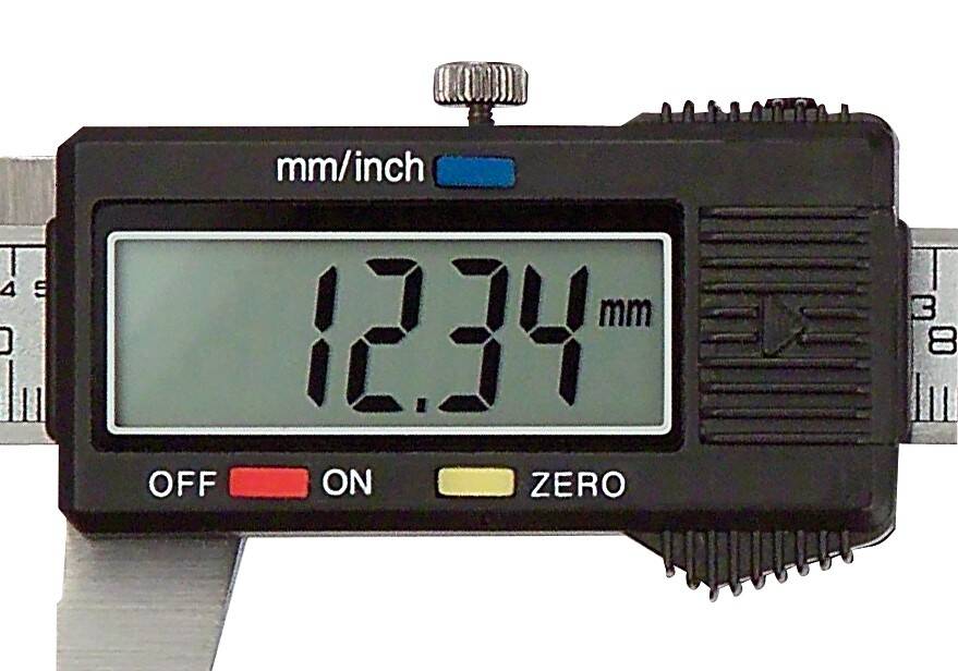 SCHUT suwmiarka elektroniczna 300/0,01 mm długość szczęk 75 mm 906.686 (Zdjęcie 2)