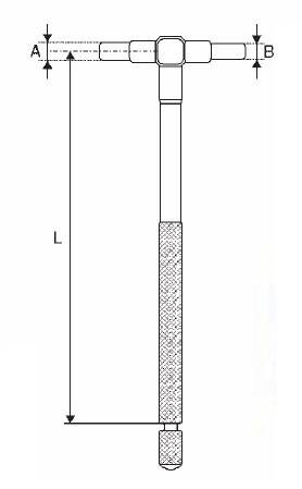SCHUT sprawdzian nastawny do pomiaru średnic Ø12,7-19mm 906.605