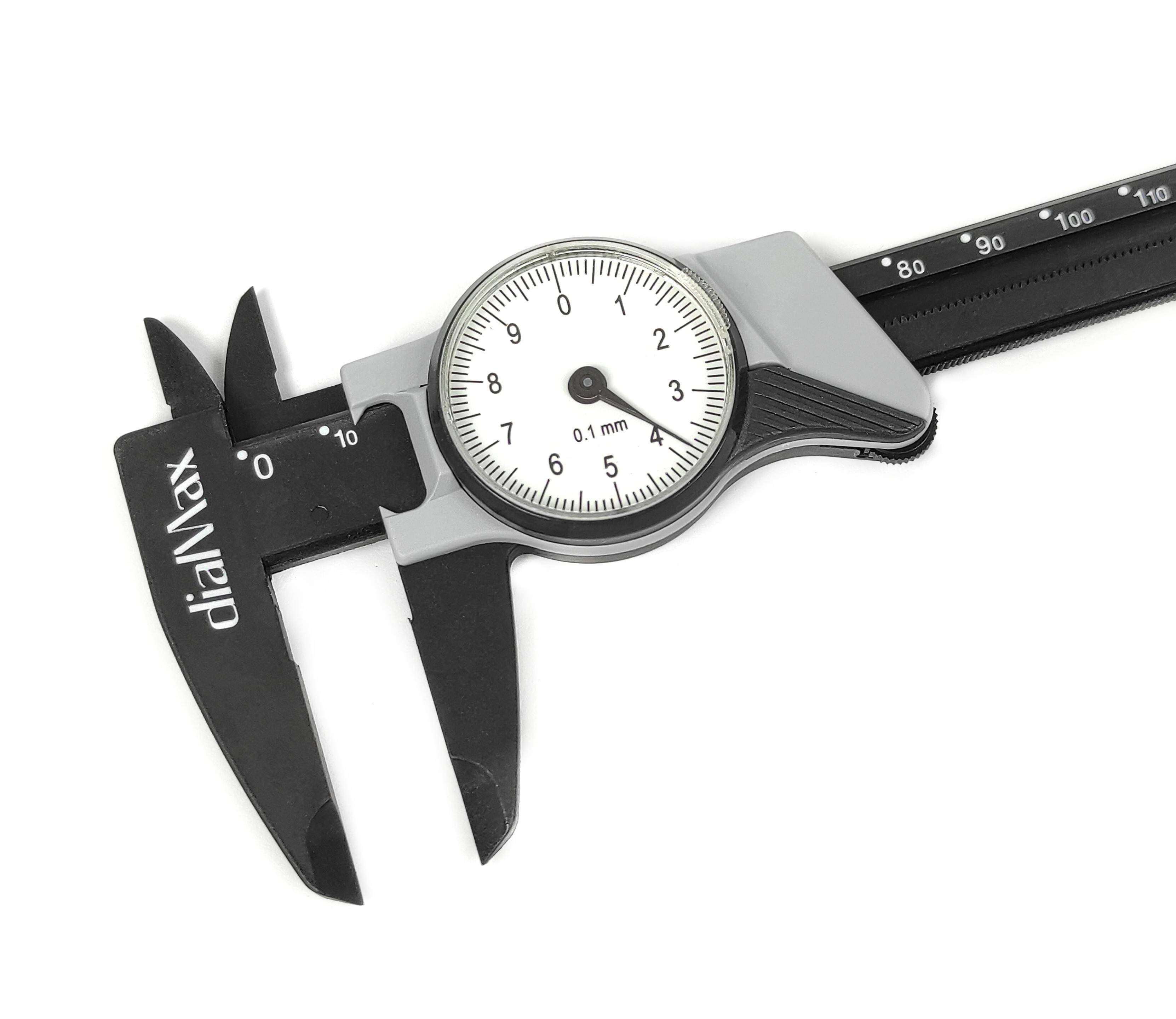 SCHUT suwmiarka zegarowa 150/0,1 mm digiMax z tworzywa sztucznego 837.205 (Zdjęcie 3)