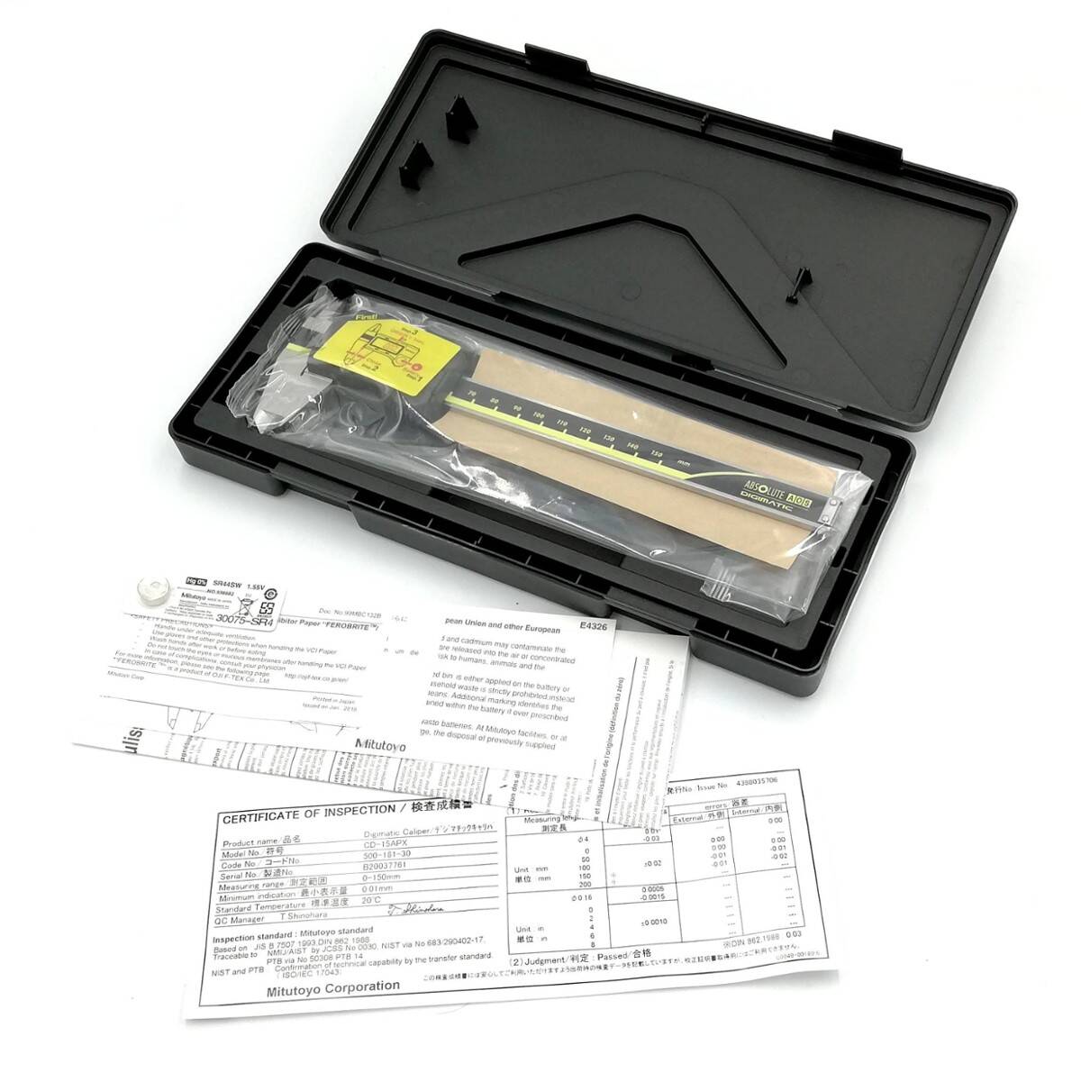 MITUTOYO suwmiarka elektroniczna  150/0,01 mm 500-181-30 ABSOLUTE AOS ABS (Zdjęcie 4)