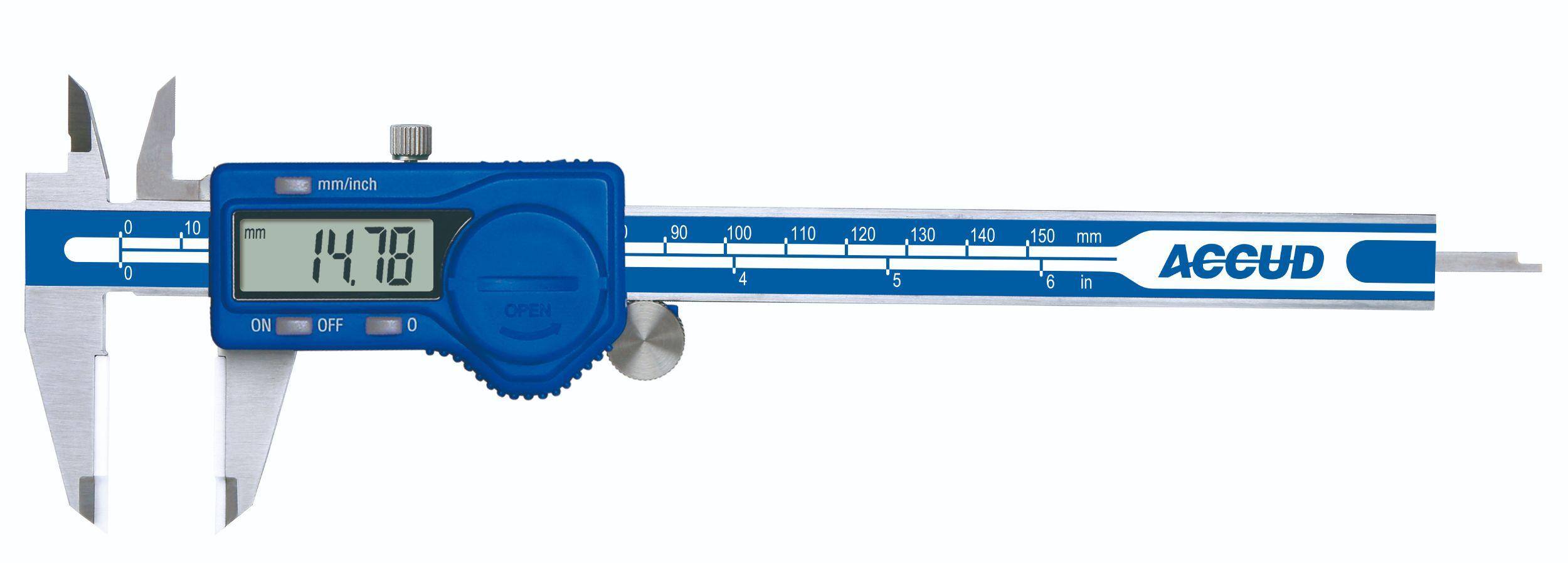 ACCUD suwmiarka elektroniczna 300/0,01 mm ceramiczne szczęki pomiarowe 115-012-11