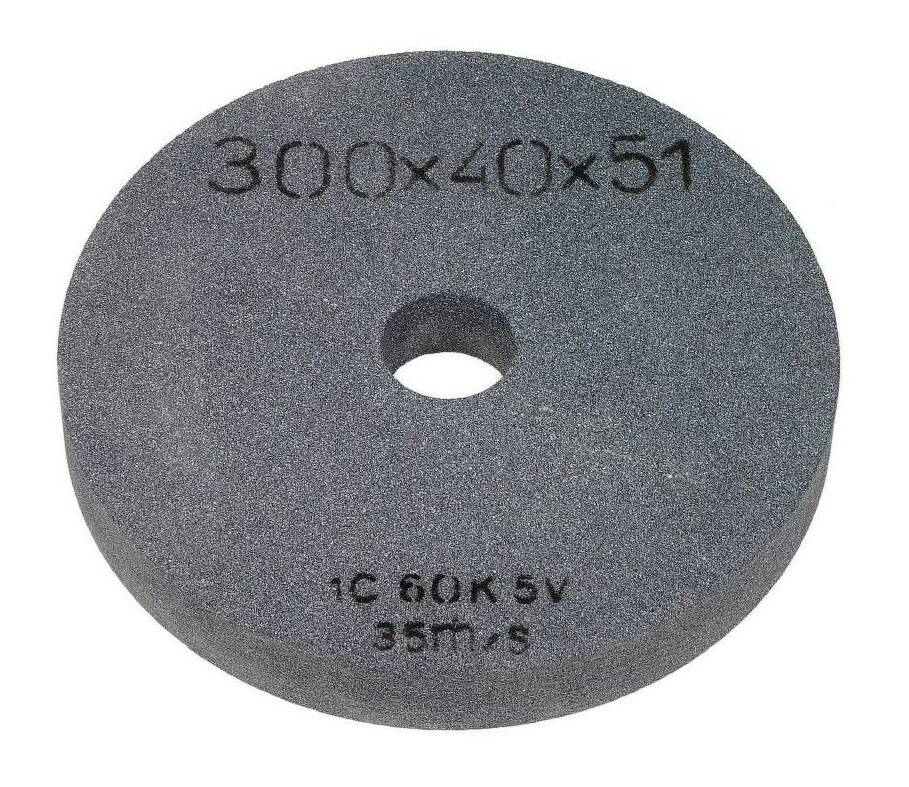 Ściernica ceramiczna F1 300x40x51 mm płaska 1C 60K 5V czarna 17947