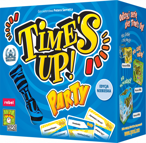 Gra Time`s Up! Party (edycja niebieska)