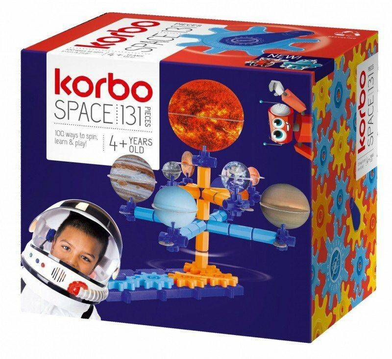 KLOCKI KORBO Space 131 elementów