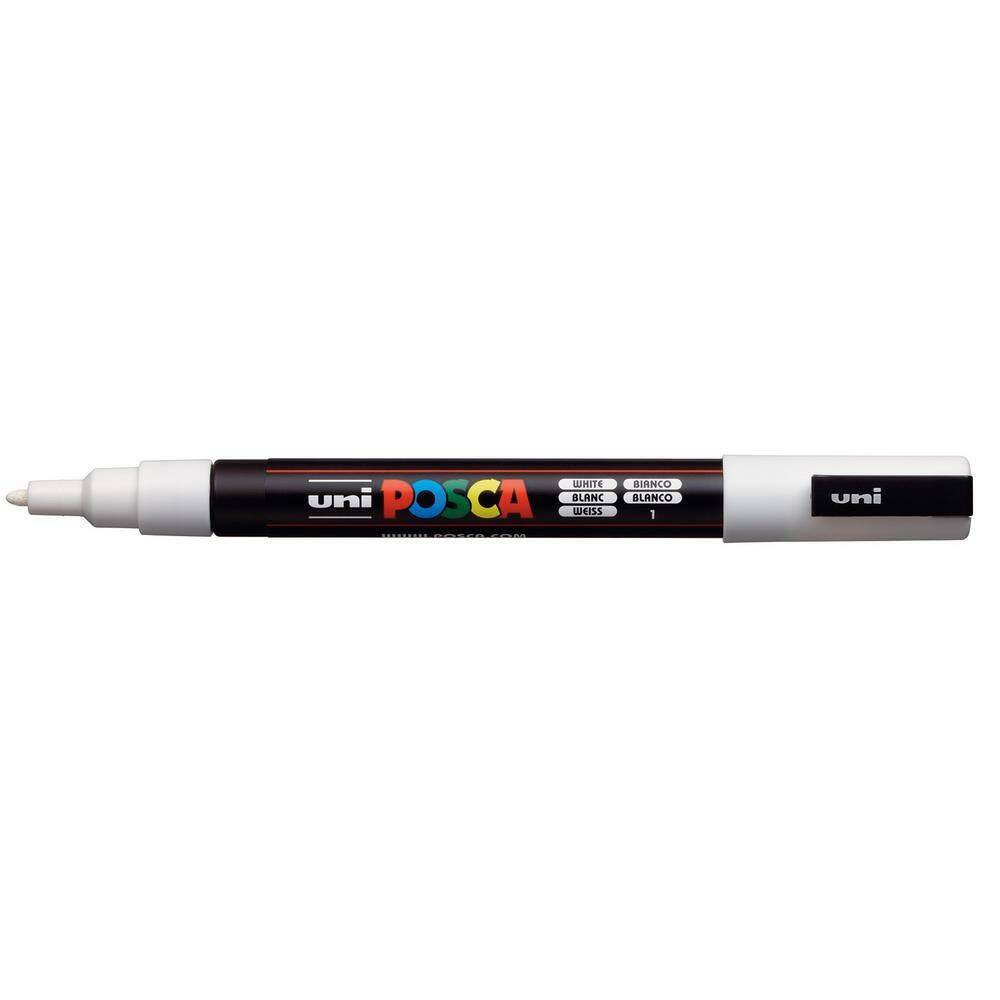 Marker pigmentowy Posca biały PC-3M