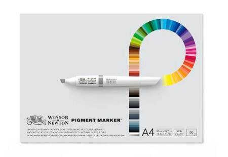 Blok do markerów W&N Pigment Markers A4 (Zdjęcie 3)