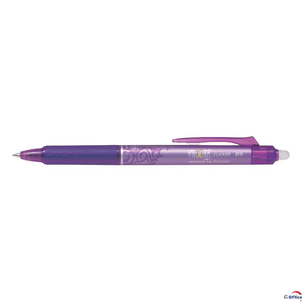 Długopis 0,5 FRIXION CLICKER fioletowy