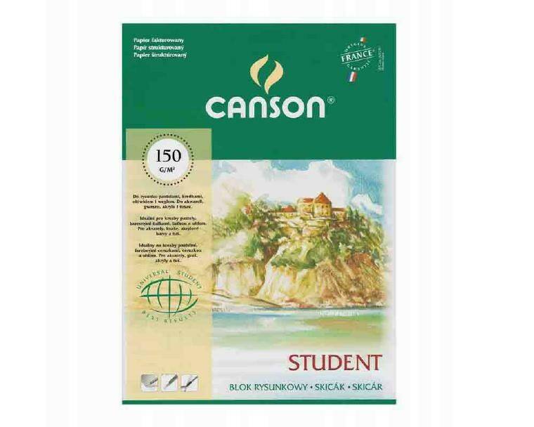 Blok Rysunkowy STUDENT A5 Canson 150g