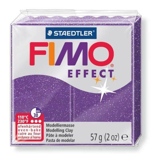 Modelina FIMO Effect 57g, 602 fioletowy