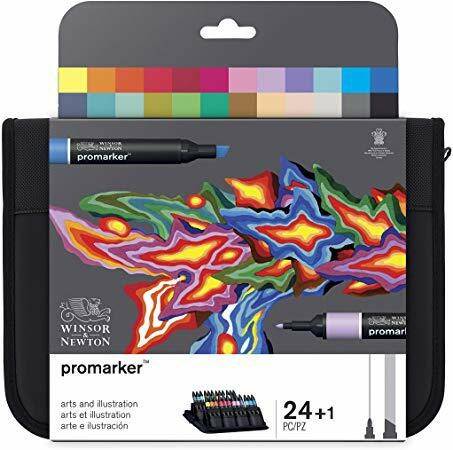 W&N Promarker 24 ARTS AND ILLUSTRATION