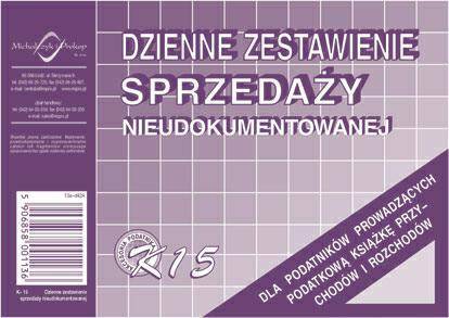 Druk Dzienne zest. sprzedaży nieudokum.