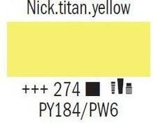 Amsterdam Acrylic Nickel TN Yellow 120ml (Zdjęcie 2)