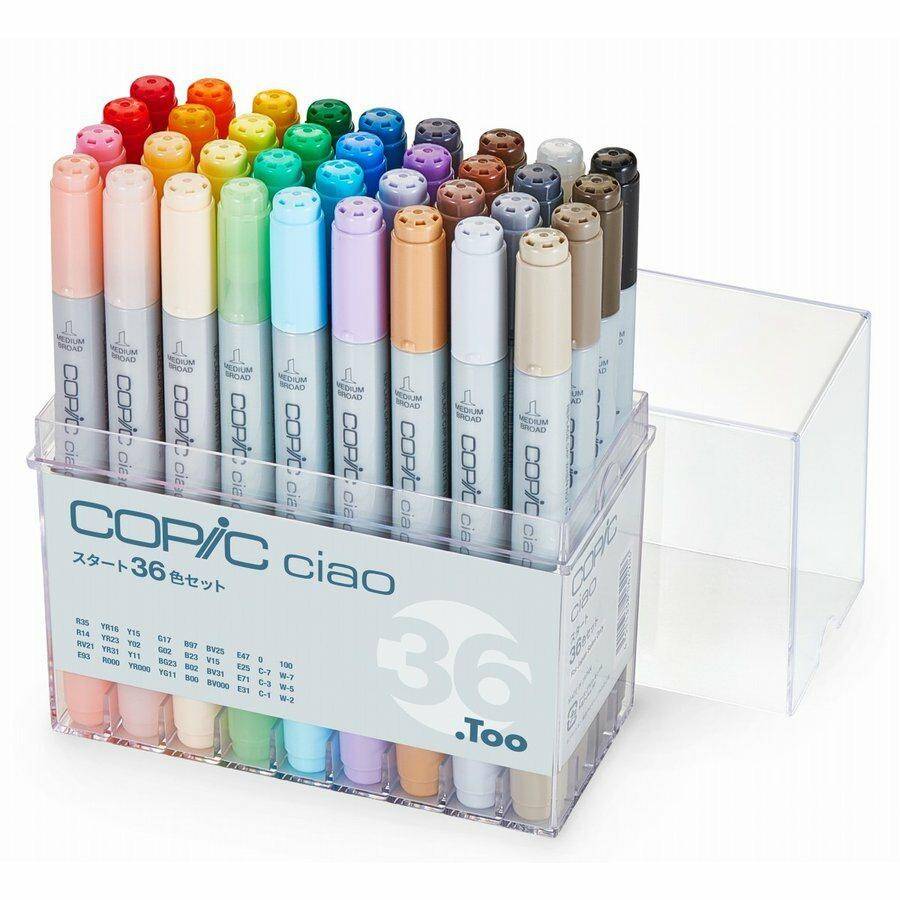 COPIC Ciao Zestaw START 36 kolory