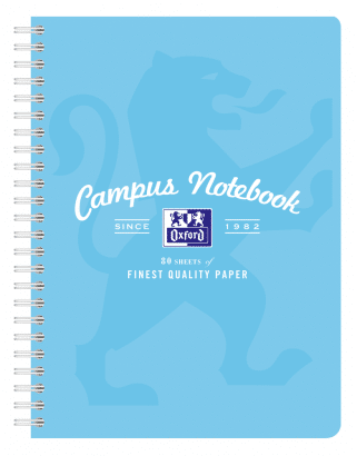 Kołozeszyt B5 80k linia CAMPUS PASTEL,