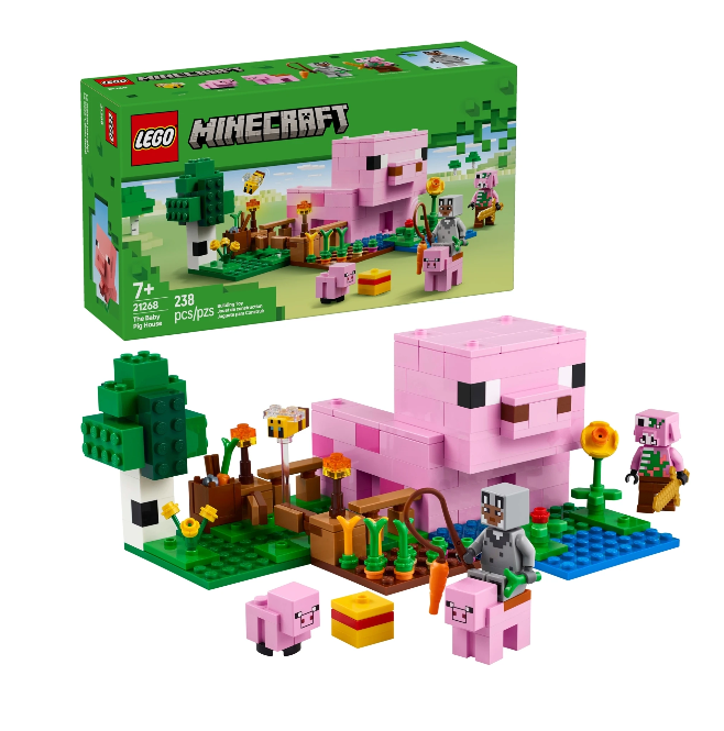 LEGO MINECRAFT 21268 Dom prosiaczka