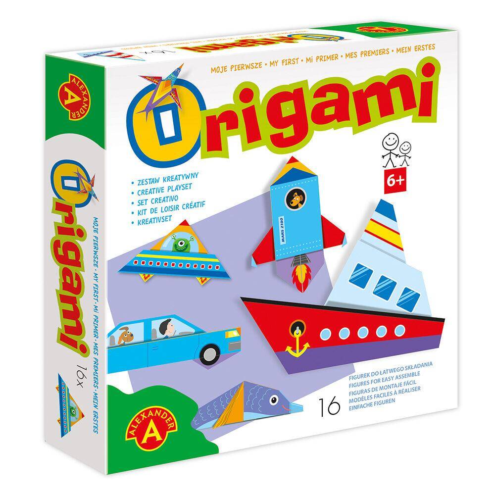 Moje Pierwsze Origami- Statek,