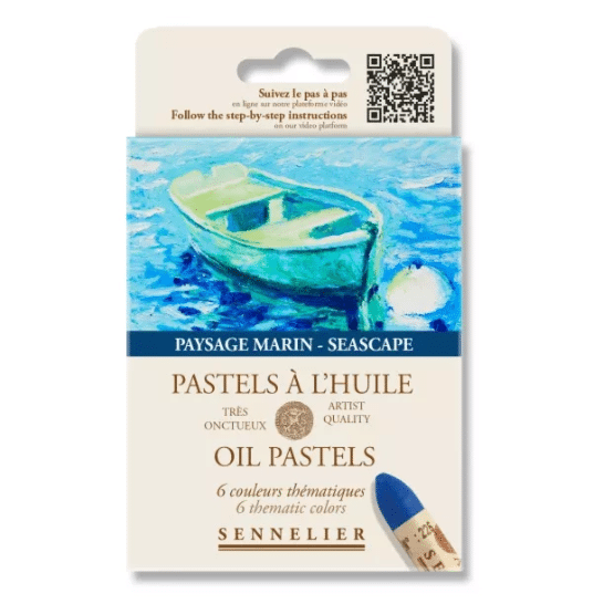 Komplet 6 pasteli Sennelier Oil Pastels