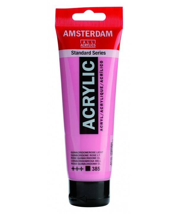 Amsterdam Acrylic Quina. Rose LT 120ml (Zdjęcie 1)