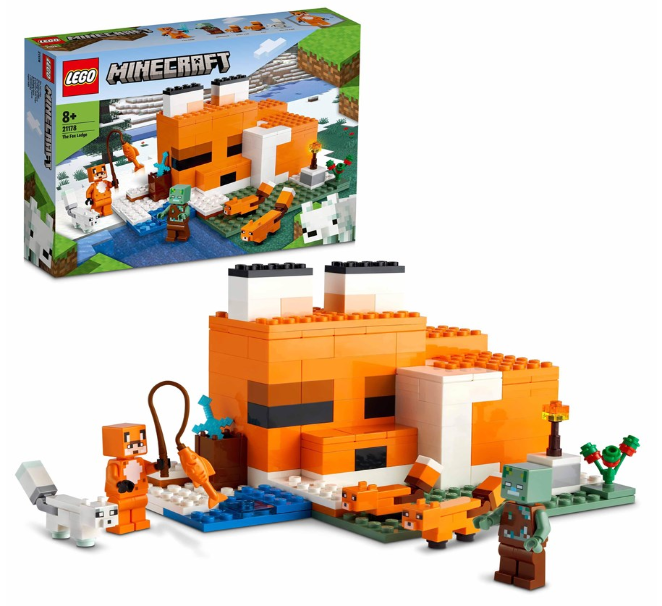 LEGO MINECRAFT 21178 Siedlisko lisów