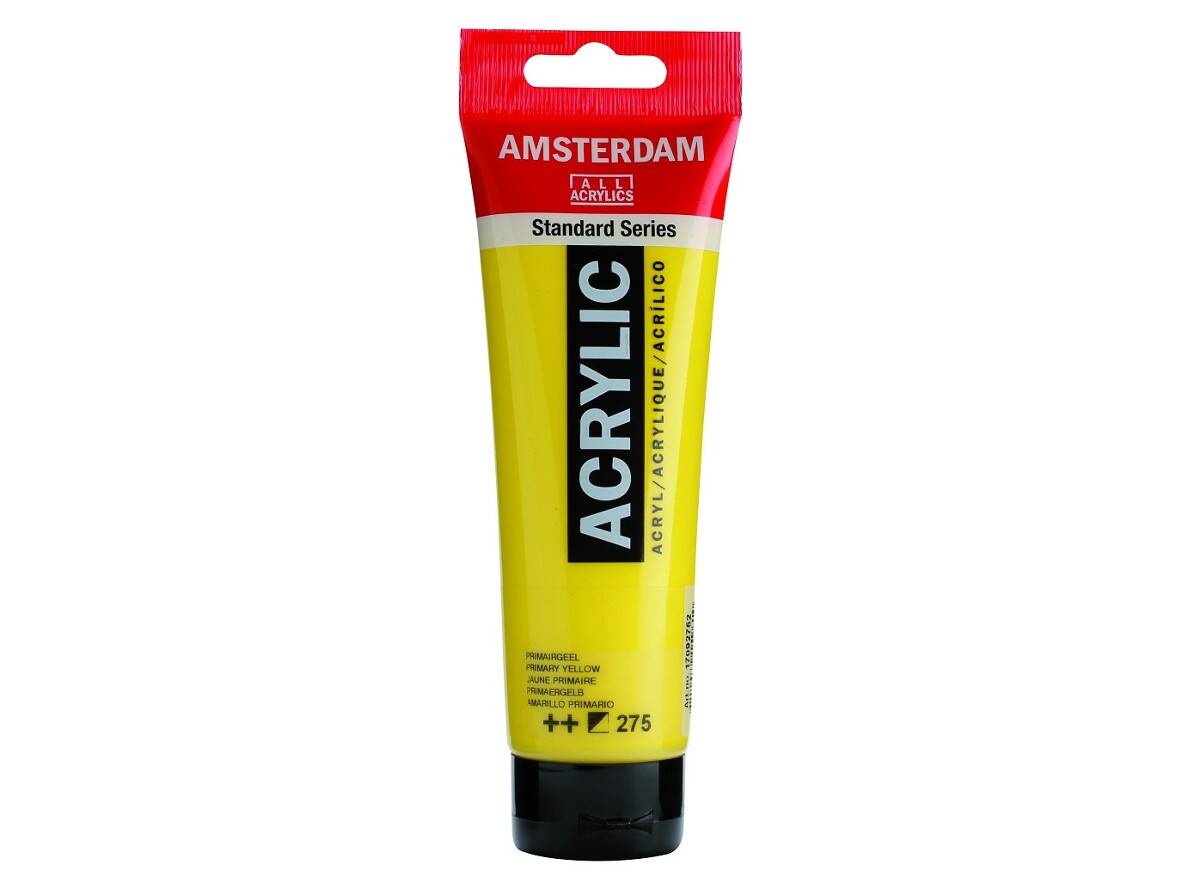 Amsterdam Acrylic Primary Yellow 120ml (Zdjęcie 1)