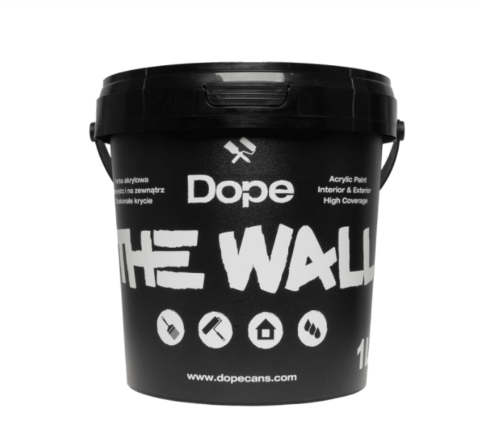 Farba akrylowa Dope the Wall Czarna 1L