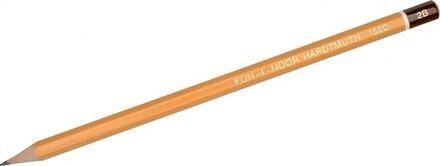 Ołówek grafitowy KOH-I-NOOR 1500 2B. (Zdjęcie 3)