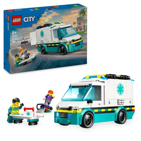 LEGO CITY 60451 Karetka pogotowia