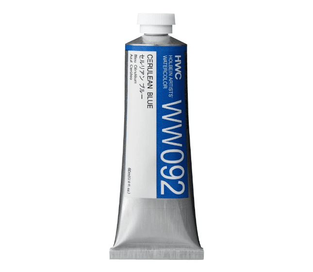 Akwarela w tubce Holbein 60ml Cerulean