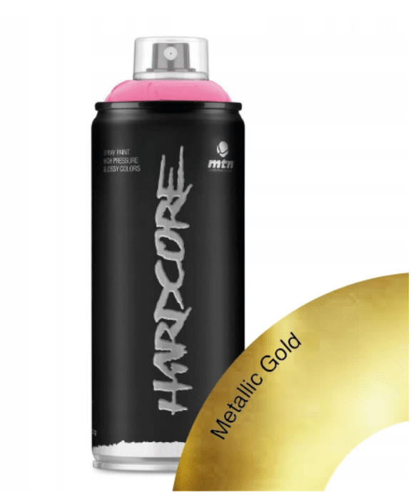 Farba w sprayu MTN Hardcore Gold 400ml