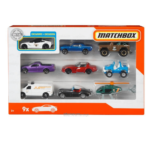 Matchbox Samochodziki 9-pak mix