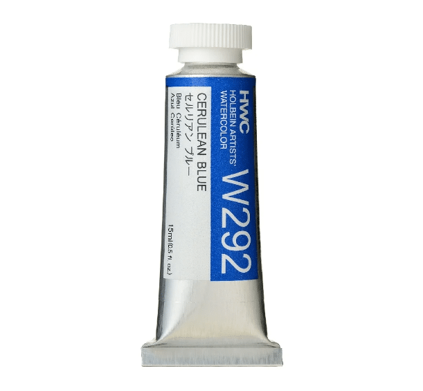 Akwarela w tubce Holbein 15ml Cerulean