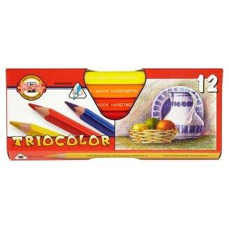 Kredki 12k. Tricolor koh-i-noor