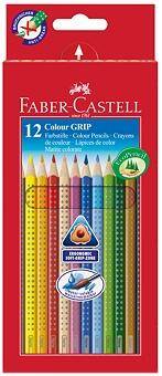 Kredki 12 kolorów GRIP Faber-Castell