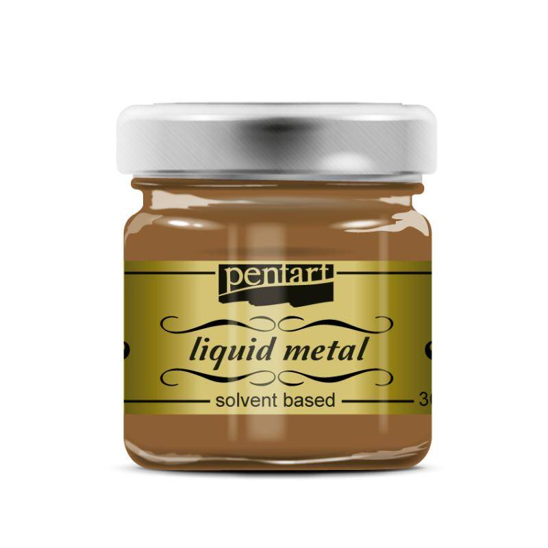 Liquid Metal 30ml- Bronze Pentart