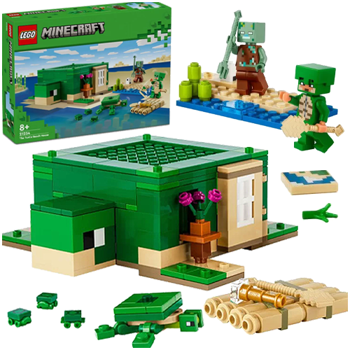 LEGO MINECRAFT 21254 Domek na plaży