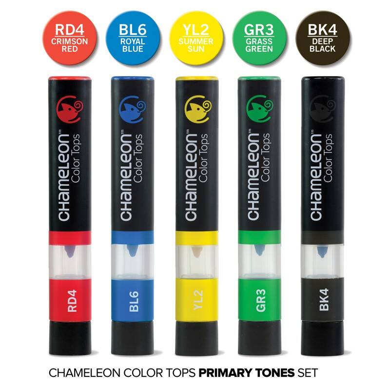 Nakładki Chameleon TOPS 5 PRIMARY Colors