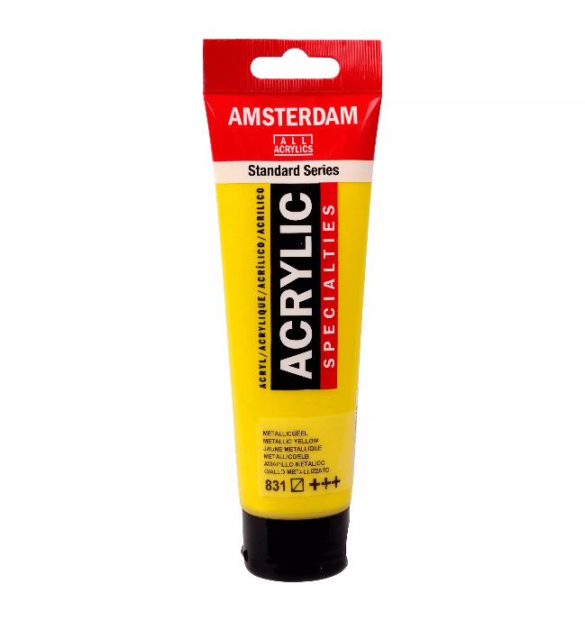 Amsterdam Acrylic 831 Metallic Yellow