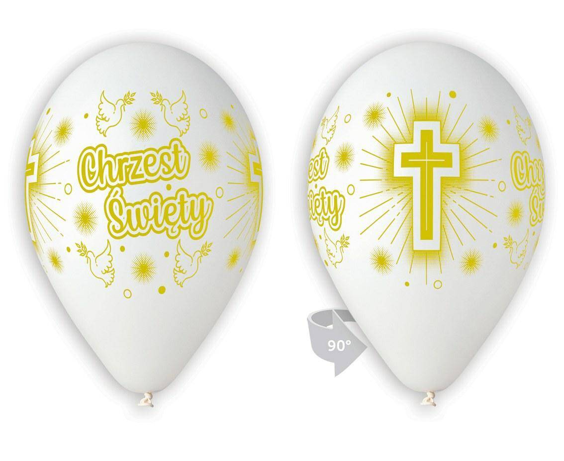 Balony Premium Chrzest Święty, 12