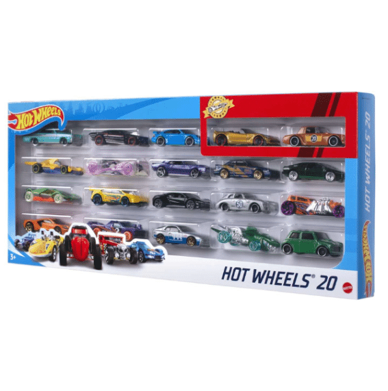 Hot Wheels Małe samochodziki 20-pak