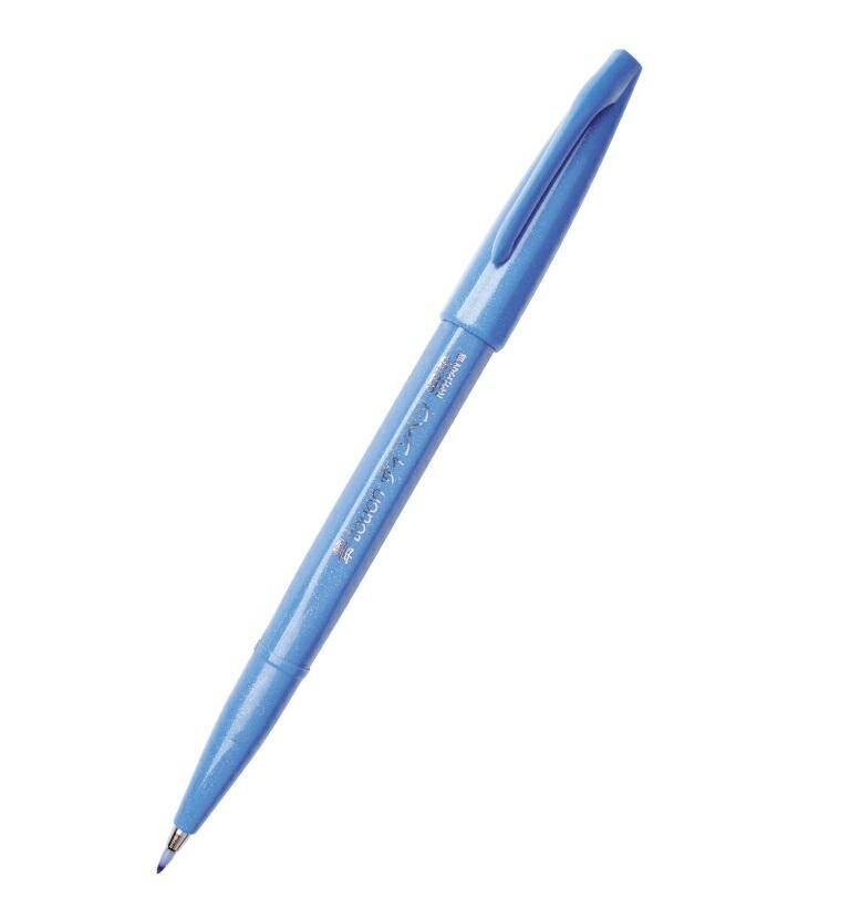 Pisak pędzelkowy Brush Sign Pen błękitny