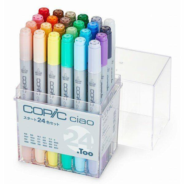 COPIC Ciao Zestaw START 24 kolory