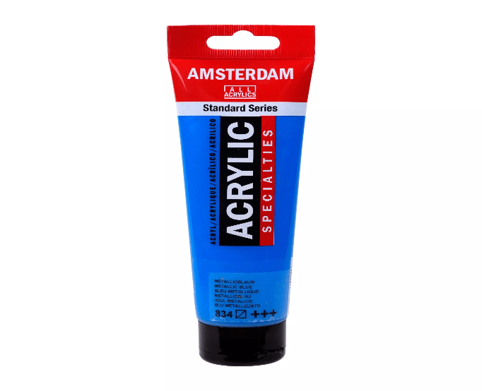 Amsterdam Acrylic 834 Metallic Blue