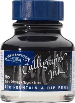 Tusz do Kaligrafii 30 ml BLACK W&N INK