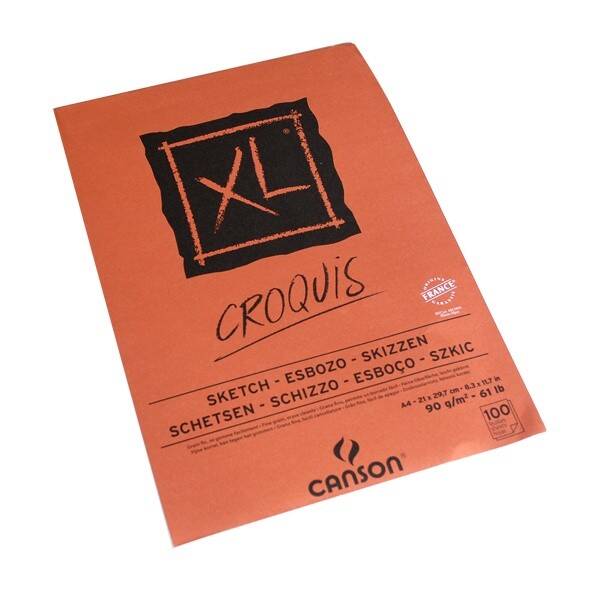 Blok szkicowy XL Croquis A4 100k Canson (Zdjęcie 1)