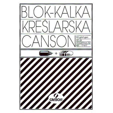 Blok kalki technicznej A4 90g/30k Canson