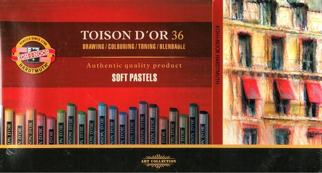 Suche pastele Toison D`OR 36 KOH-I-NOOR