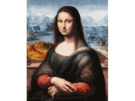 Malowanie po numerach 40x50 Mona Lisa.